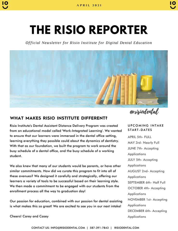 April 2021 Risio Reporter