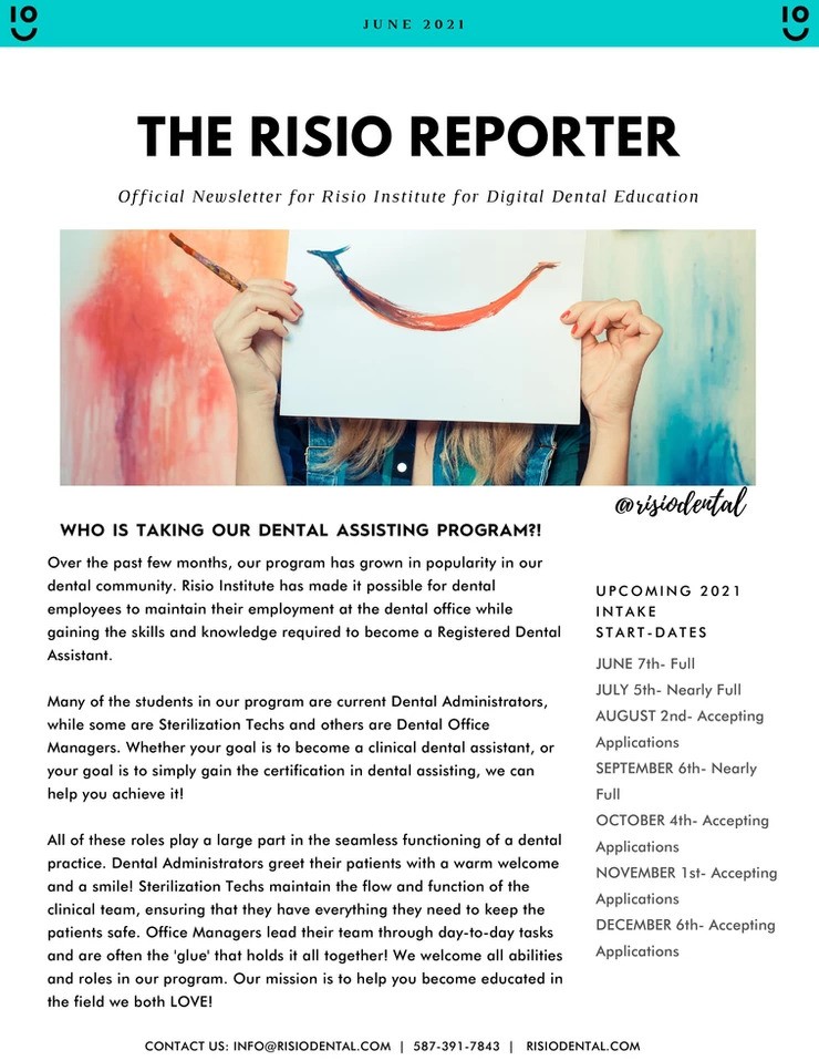 June 2021’s Risio reporter