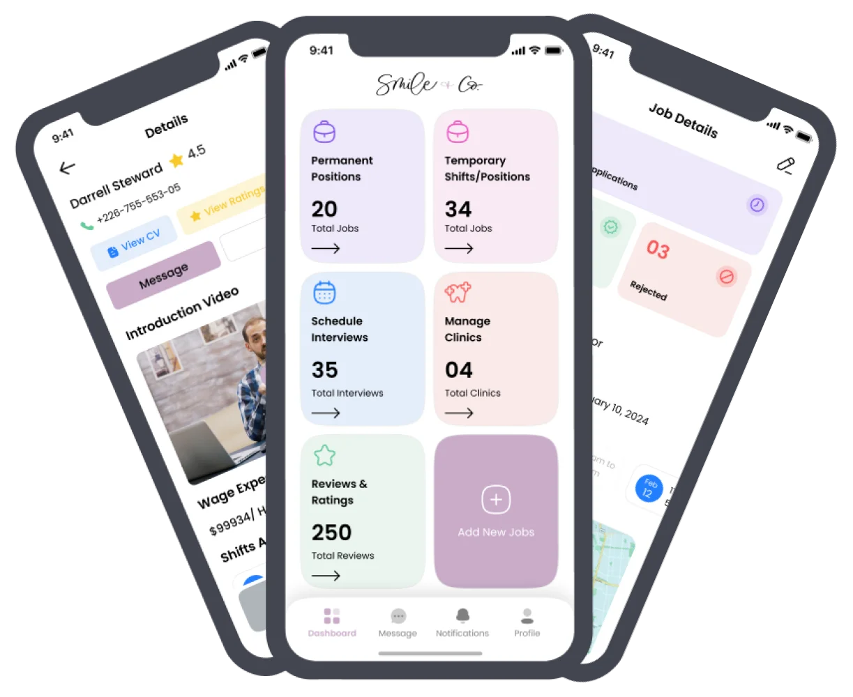 mobile-platform-new Smile & Co app mockups